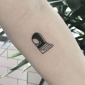 Portal to the space tattoo