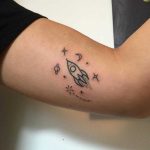 Rocket tattoo by hokus pokeus