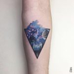 Space tattoo by Yelizoz