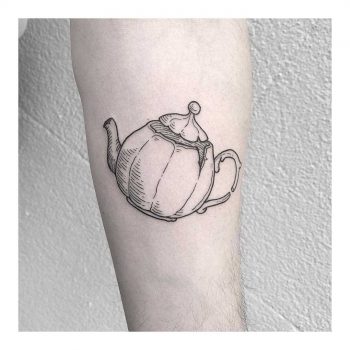 Teapot tattoo