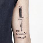 The beautiful struggle by Ink And Water Tattoo