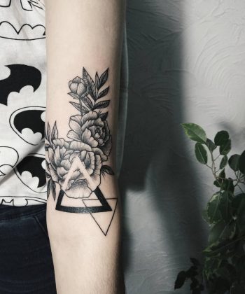 Triangles and flowers