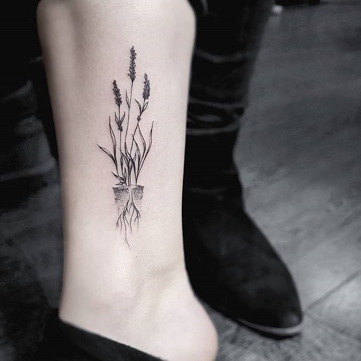 Unearthed lavender tattoo by Stella TX
