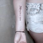Arrow tattoo done by Marvelous Tattooer