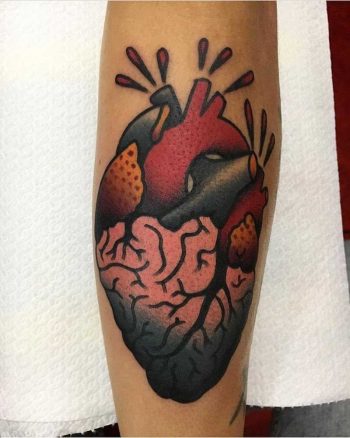 Classy anatomical heart by Jeroen Van Dijk