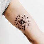 Create your own luck tattoo