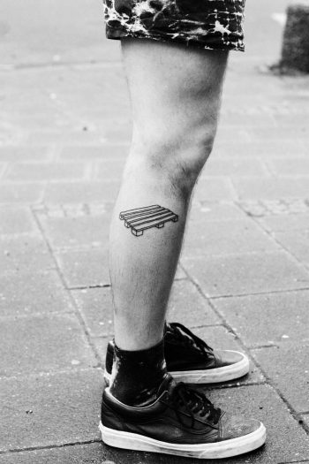 Euro-pallet tattoo