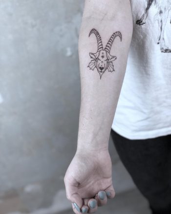 Fine Capricorn done by Marvelous Tattoo