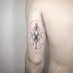 Fleur-de-lis tattoo by Daniel Matsumoto
