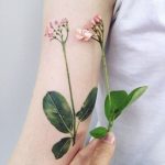 Flower tattoo by Pissaro