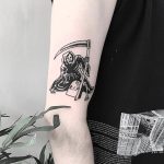 Grim reaper tattoo by Mr. Preston Tattoo
