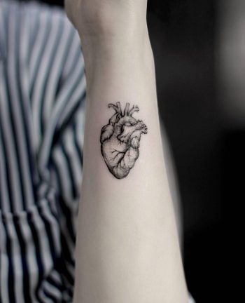 Heart by Stella TX tattoo