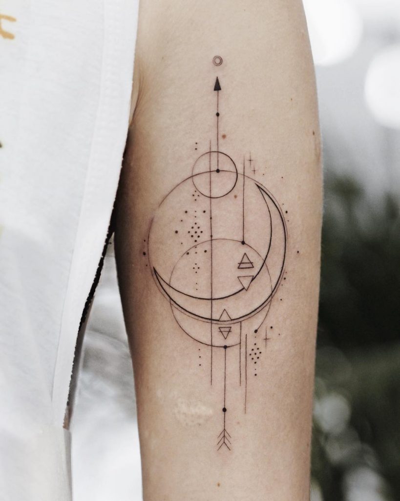 Thin Line Tattoo Ideas Photos