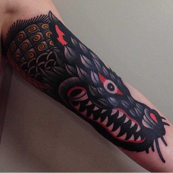 Japanese style wolf by Koji Ichimaru