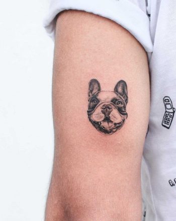 Little doggo tattoo