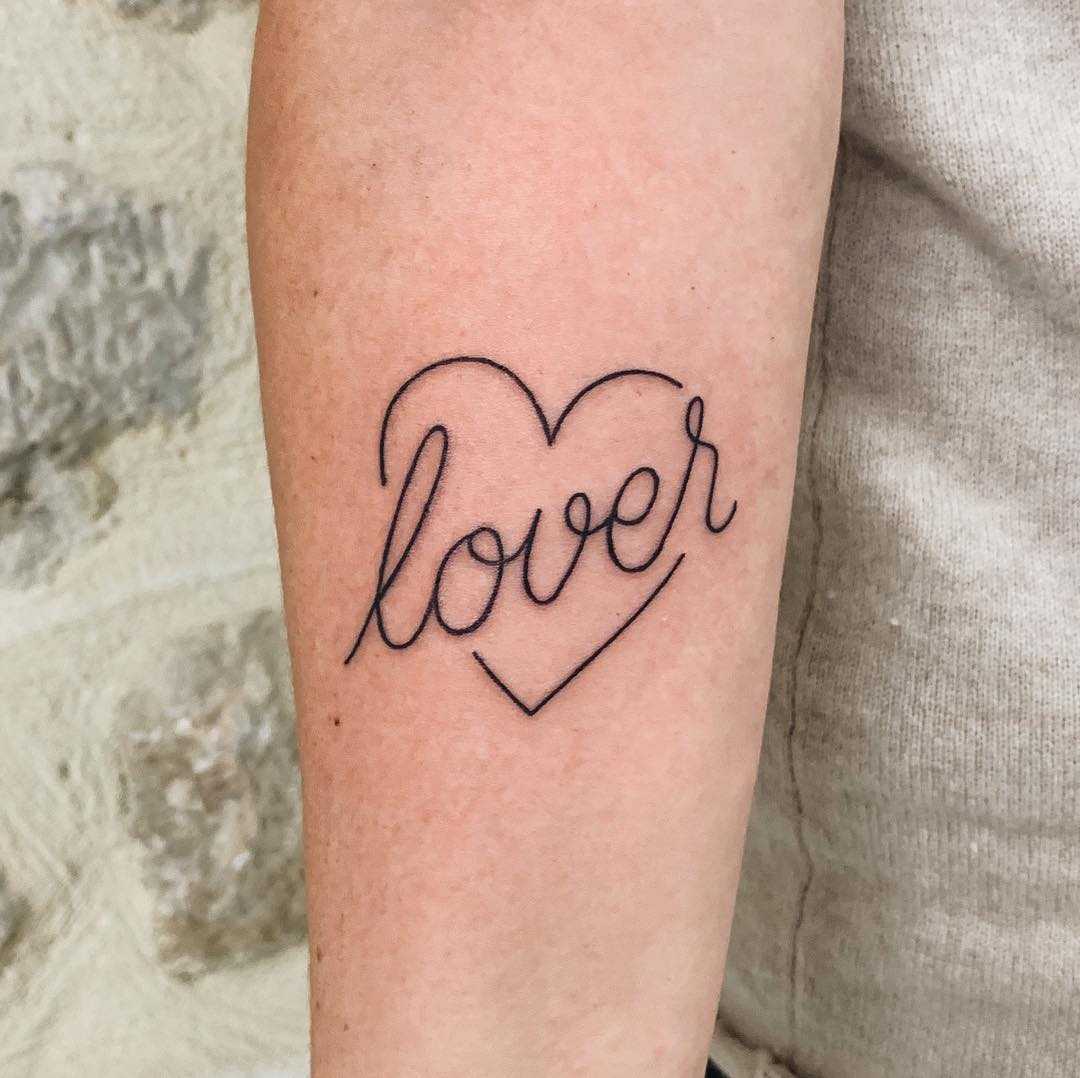 Lover tattoo