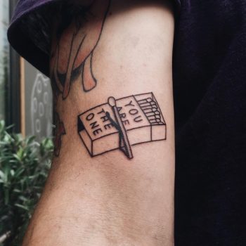 Matchbox tattoo