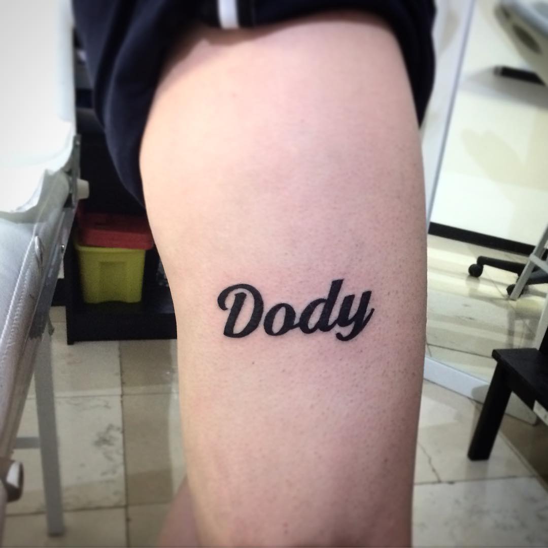 Name Dody tattoo