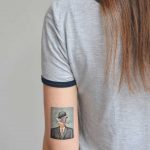 The Son of Man by René Magritte tattoo