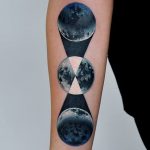 Three moons tattoo