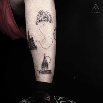 Travel goals tattoo