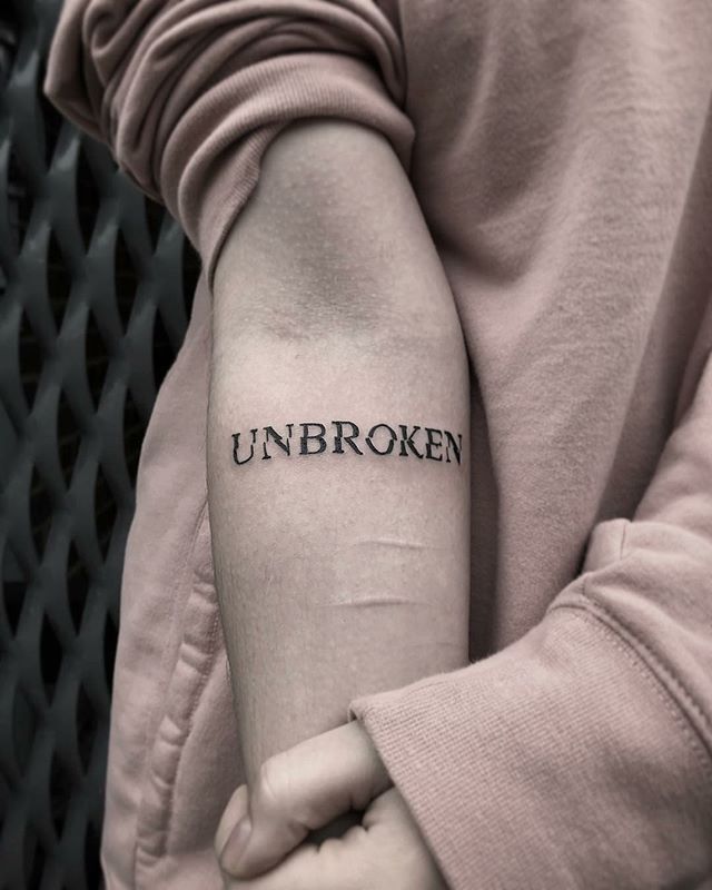 Unbroken by Loz Tattooer