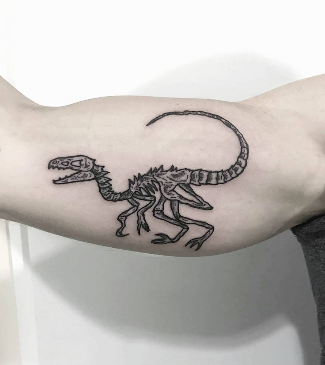 Velociraptor tattoo