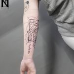 Weeping willow tattoo