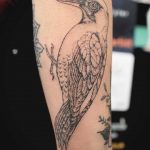 Woodpecker tattoo