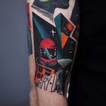 2001 A Space Odyssey inspired tattoo