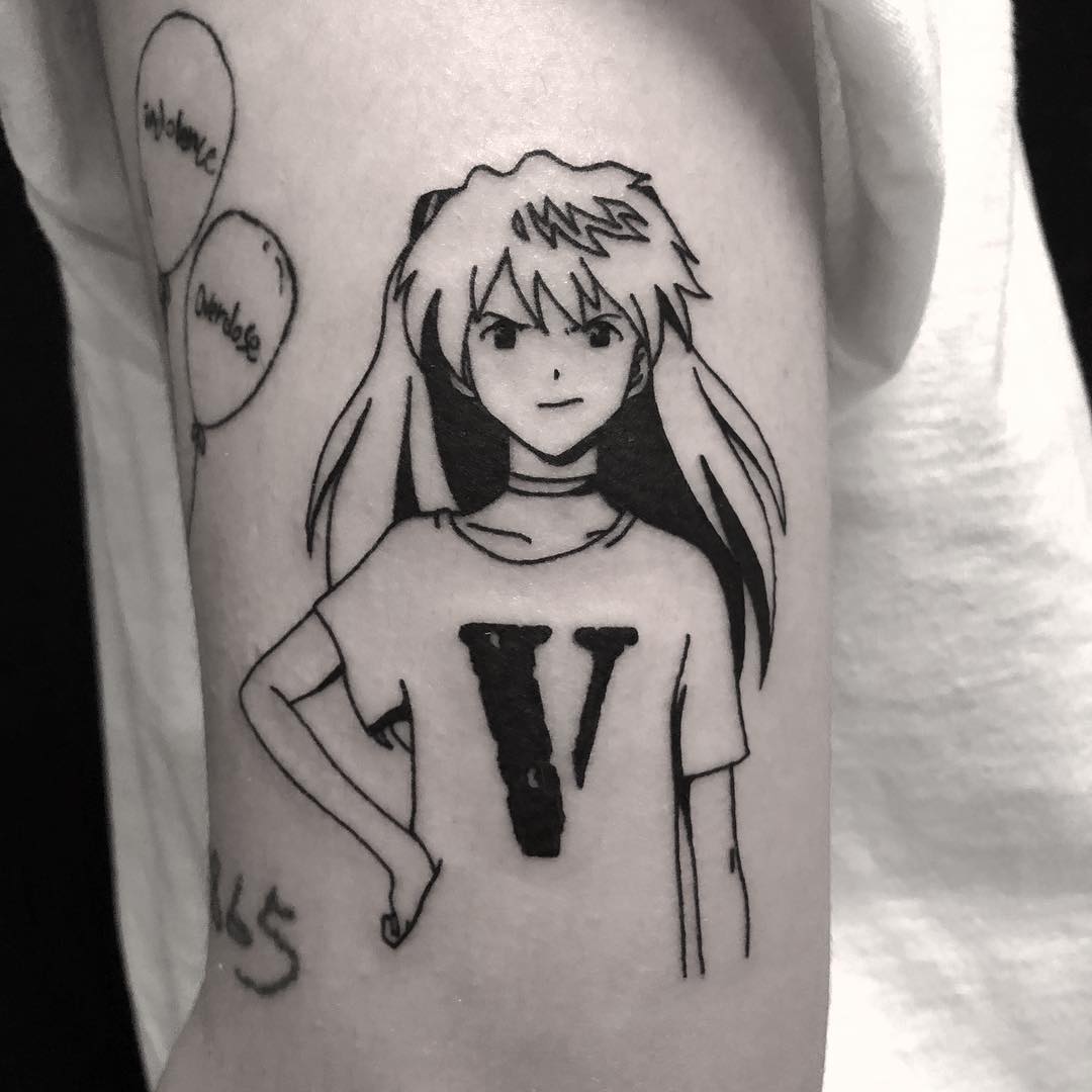 Asuka tattoo done at BK Ink Studio