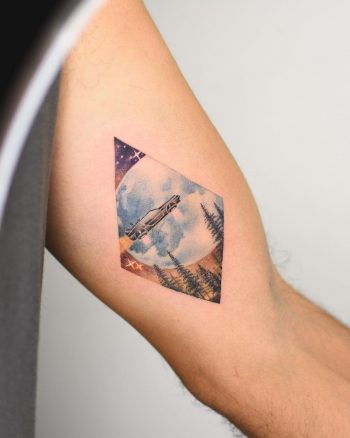 Back to the Future tattoo