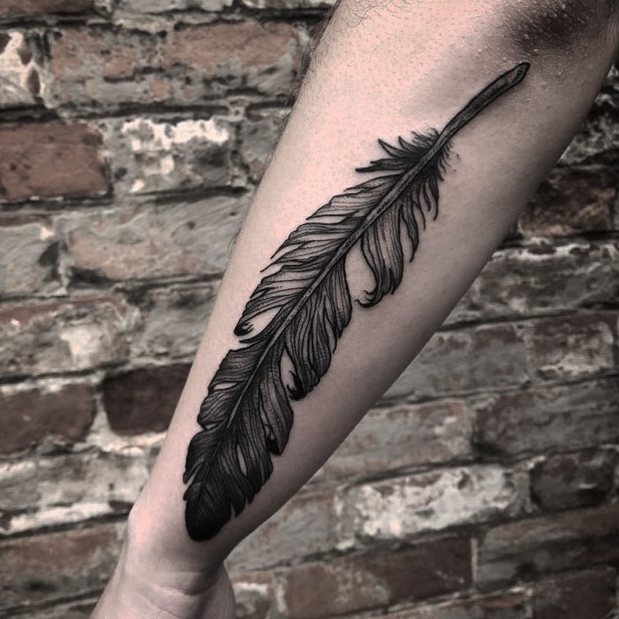 Feather Temporary Tattoos – MyBodiArt