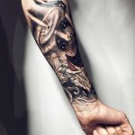 Black hole tattoo by Sasha Tattooing