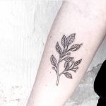 Branch tattoo by Lucid Lines