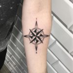 Compass done at Kult Tattoo Fest
