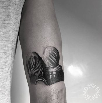 Couple tattoo by Wahid Echad