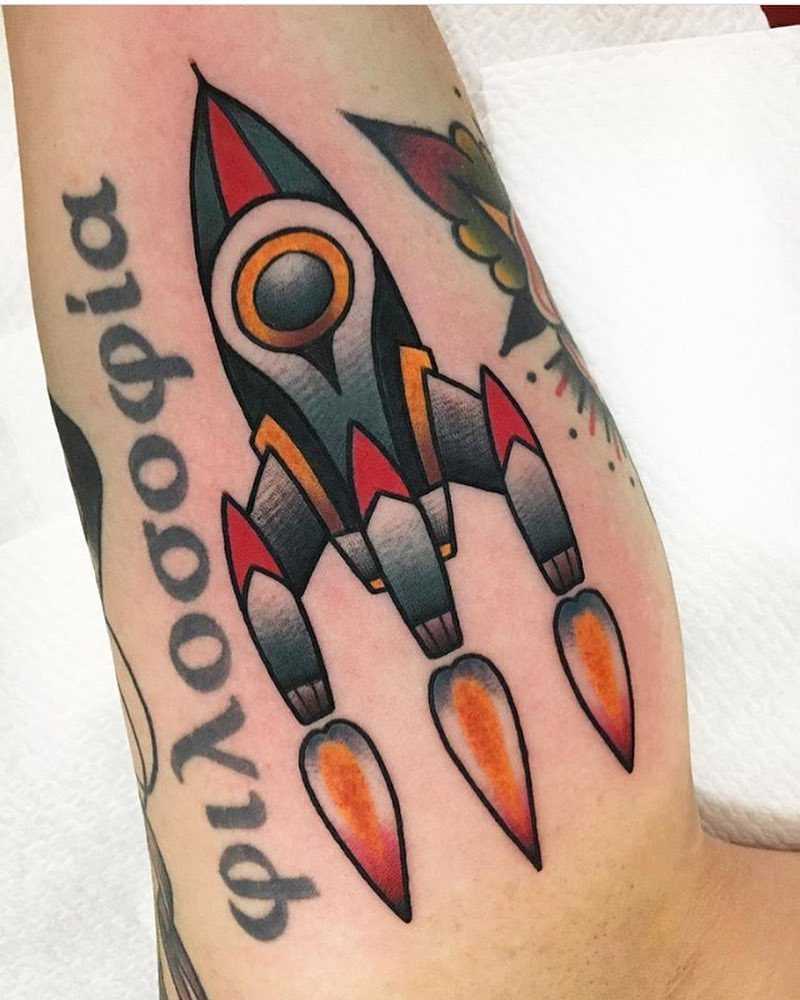 Cute rocket by Jeroen Van Dijk