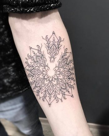 Decomposed mandala