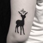 Deer tattoo done at BK Ink Studio