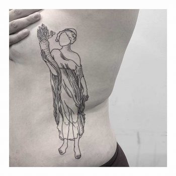 Demeter tattoo on the side