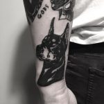 Dobermann tattoo