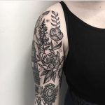 Floral sleeve by James D Butler
