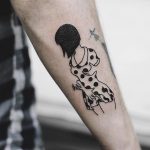 Horny babe tattoo by Yi.postyism