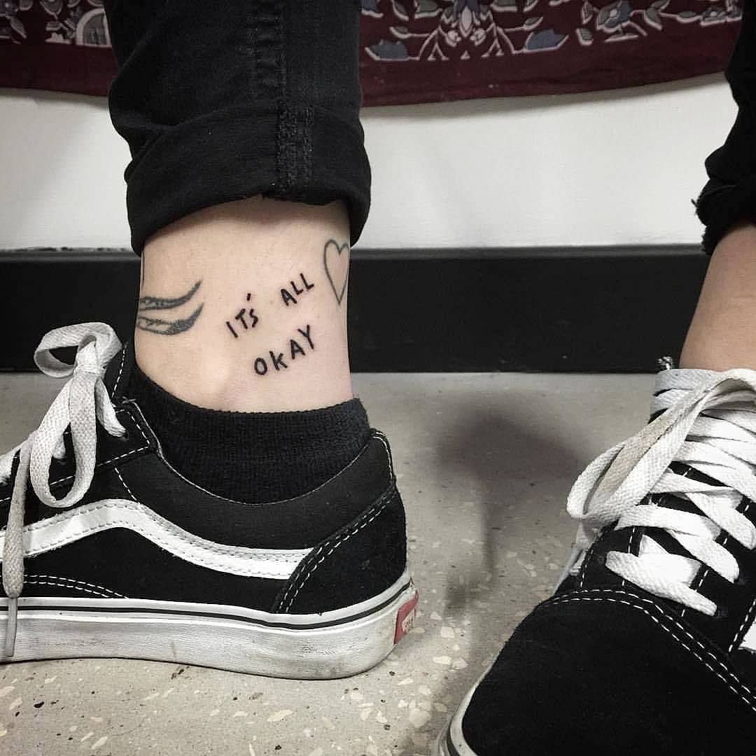 It’s all ok tattoo by Hanna HP