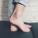 Jellyfish dot-work tattoo by Catherine Harmony