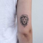 Lion head by Iris Tattoo