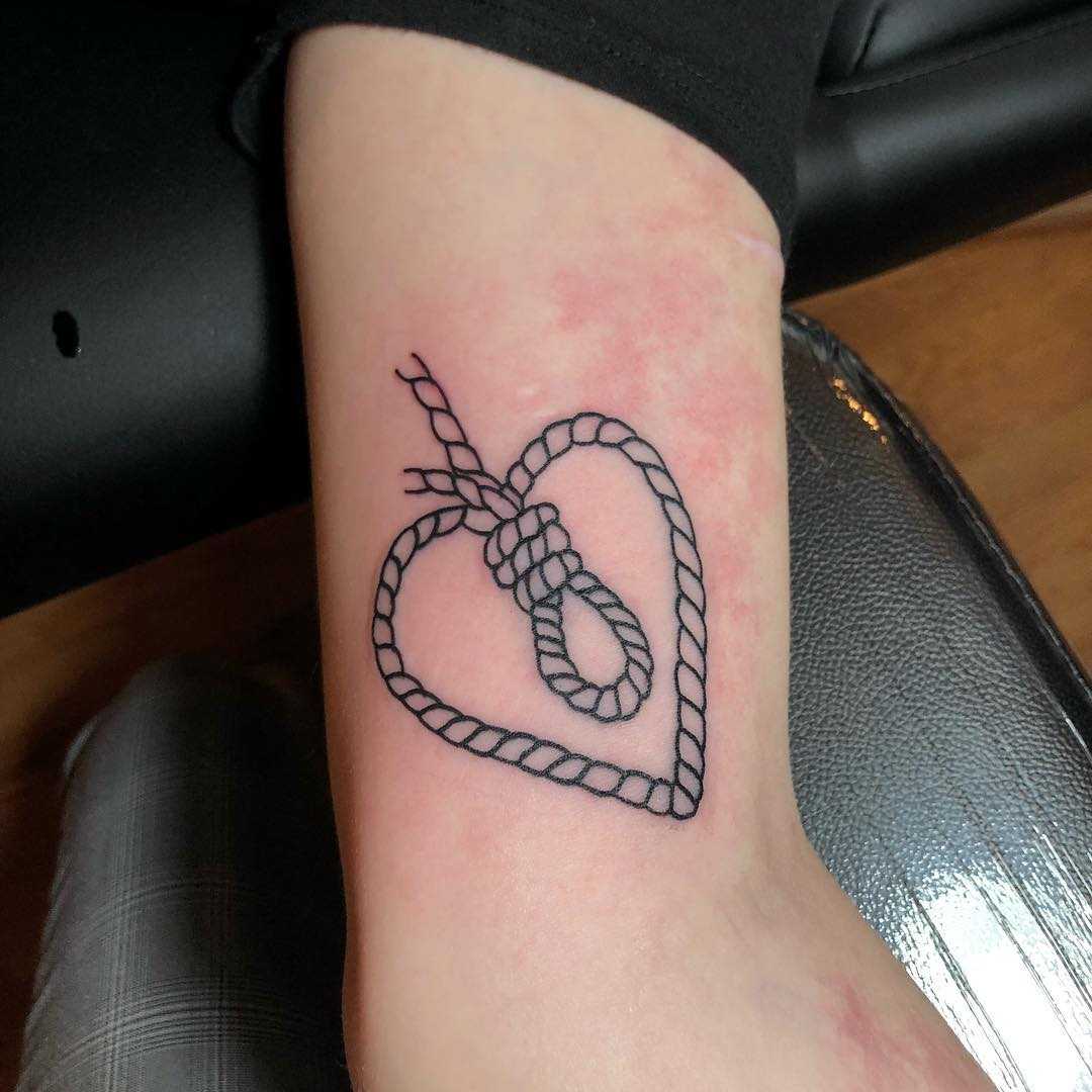 Love and hate tattoo