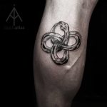 Ouroboros tattoo by Ilayda Atlas