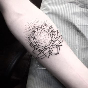 Sailor moon lotus tattoo by Unkle Gregory